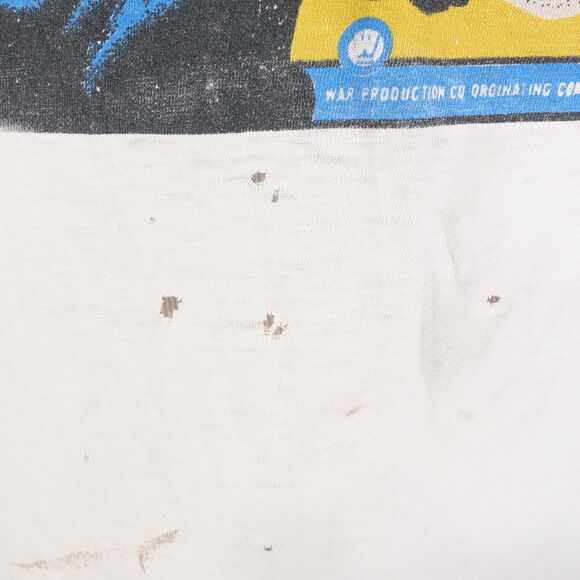 VINTAGE ROSIE THE RIVETER FEMINISM SINGLE STITCH TSHIRT SIZE XL THRASHED - Picture 4 of 16